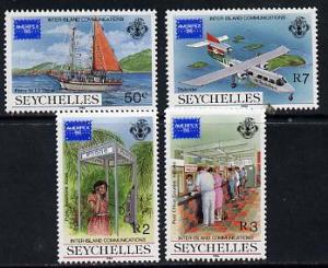 Seychelles 1986 Ameripex Stamp Exhibition set of 4 unmoun...