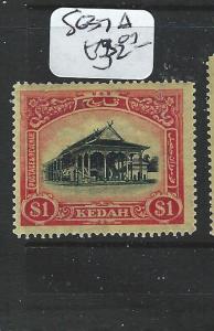 MALAYA KEDAH (P2111B)  $1.00   COW  SG 37A   MOG 