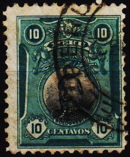 Peru. 1886 10c S.G.411 Fine Used