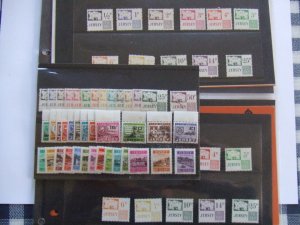 Jersey Postage Due collection