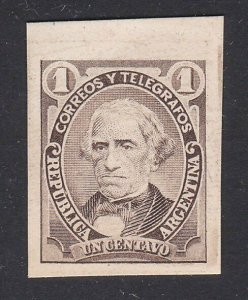 ARGENTINA - Plate proof on thick card.......................................D686