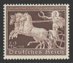 GERMANY 1940 Brown Ribbon 42+108pf. MNH **.