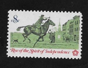 SC# 1478 - (8c) - Colonial Communications, Postrider, MNH Single