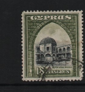 Cyprus 1934 SG142 18 Piastres - used