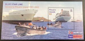 Pitcairn Islands #571 Mint 2003 Blue Star Line Shipping
