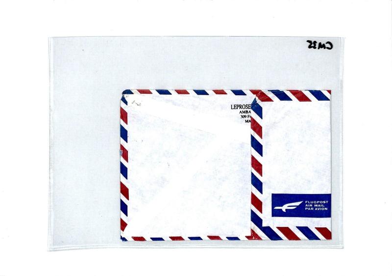 MADAGASCAR Cover LEPROSERIE Missionary Air Mail MIVA 1994 CM35