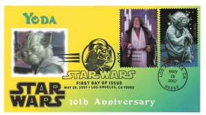 4143i & n 41c STAR WARS - YODA & OBI-WAN - Unknown cachet