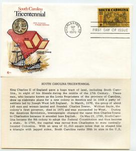 1407 South Carolina, Cover Craft Cachets, CCC, FDC