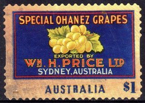 Australia  2016 Nostalgic Fruit Labels 
