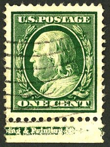 U.S. #374 USED MARGIN SINGLE