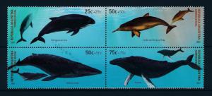 [47361] Argentina 2001 Marine life Whales MNH