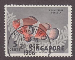 Singapore 55 Anemone Fish 1962