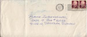 United States A.P.O.'s 8c Eisenhower (2) 1973 Air Force Postal Svc Yokota AMT...