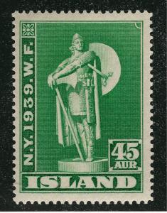 Iceland SC#215 MNH F-VF...fill a great spot!!