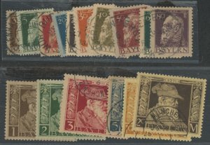 Bavaria #77-91 Used Single (Complete Set)