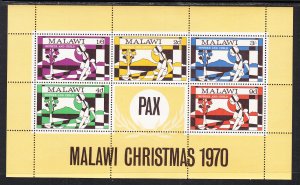 Malawi 146a Christmas Souvenir Sheet MNH VF