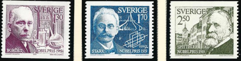 Sweden Vibrant & Attractive Sc #1310-12 Mint NH VF