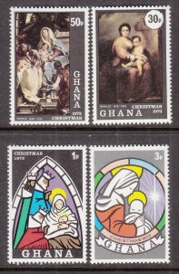 Ghana 508-511 Christmas MNH VF