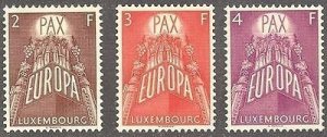 Luxembourg #329-31 Mint VF NH