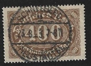 Germany Sc 159 Mi 222a used SIGNED Infla Berlin