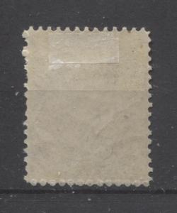 Nova Scotia #8 1c Grey Black 1860-63 Cents Issue - Yellowish Paper  VG-55 OG