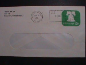 ​UNITED STATES,1973- COMMERCIAL COVER-VERY OLD FANCY CANCELLED-USED VERY FINE
