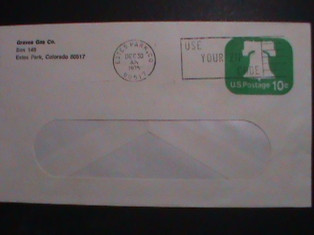 ​UNITED STATES,1973- COMMERCIAL COVER-VERY OLD FANCY CANCELLED-USED VERY FINE