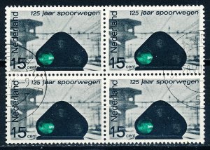 Netherlands #425 Block of 4 CTO