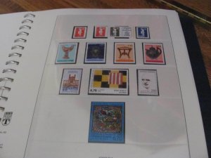 FRANCE MNH 1994-2000 LINDNER ALBUM COMPLETE W/SS &  BOOKLETS (95)