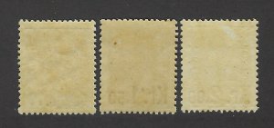 Norway Scott 59-61 Mint Hinged