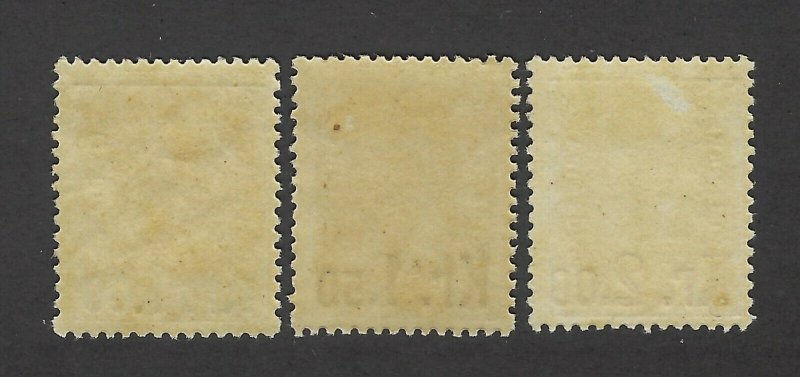 Norway Scott 59-61 Mint Hinged