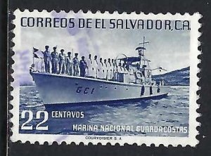 El Salvador 670 VFU SHIP 288F-4