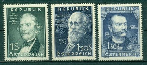 Austria #577-579  Mint  Scott $16.25