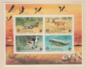 Tanzania Scott #86a Stamps - Mint NH Souvenir Sheet