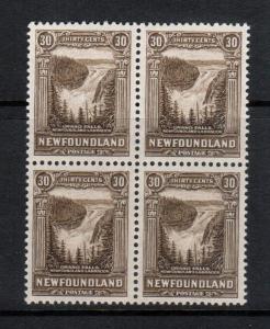 Newfoundland #182 Extra Fine Never Hinged Block