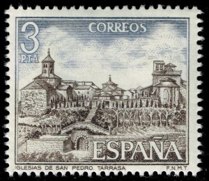 Spain #1893 Church of St. Peter; MNH