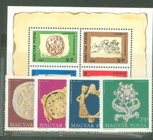 Hungary #B298/302-5  Single (Complete Set)