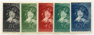 Netherland Stamps # B98-102 MNH VF Scott Value $32.50