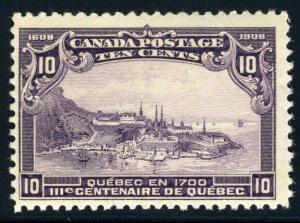 CANADA SCOTT# 101 SG# 193 MINT NEVER HINGED AS SHOWN