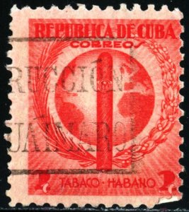 CUBA #357, USED - 1939 - CUBA822NS16