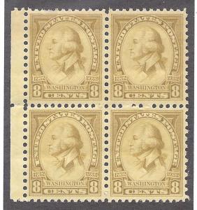 713 Mint,OG,NH... Block of 4... SCV $16.00