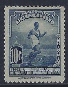 Ecuador, Scott #378; 10c Runner, MH