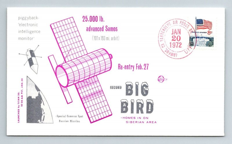 1972 2nd BIG BIRD - Piggyback - 'Electronic Intelligence Monitor' - F5382