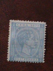 ​CUBA-1880-SCF#91-KING ALFONSO XII -MH -VF-144 YEARS OLD WE SHIP TO WORLDWIDE