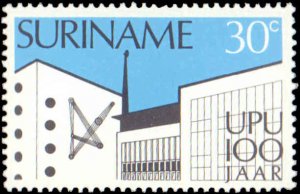 Suriname #417-418, Complete Set(2), 1974, UPU, Never Hinged
