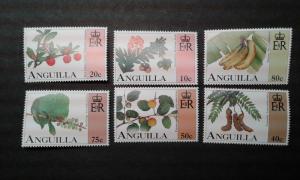  Anguilla #952-967 MNH flowers ~1811.2149