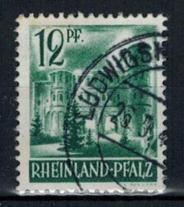 Germany - French Occupation - Rhine Palatinate - Scott 6N4