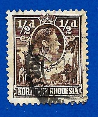 Northern Rhodesia 1951 - U - Scott #26 *