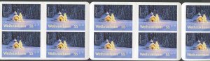 GERMANY Sc#B1070 2012 Christmas Church Self Adhesive Booklet Pane of 10