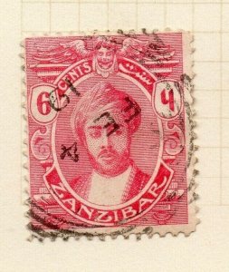 Zanzibar 1922 Early Issue Fine Used 6c. NW-180181